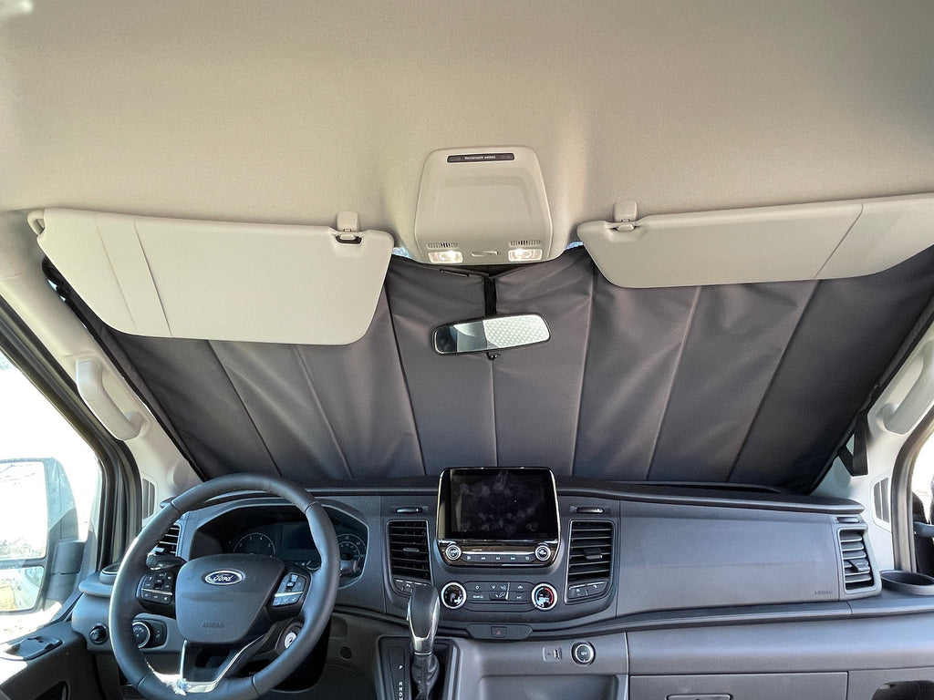 VanEssential Insulated Front Windshield Cover for Ford Transit