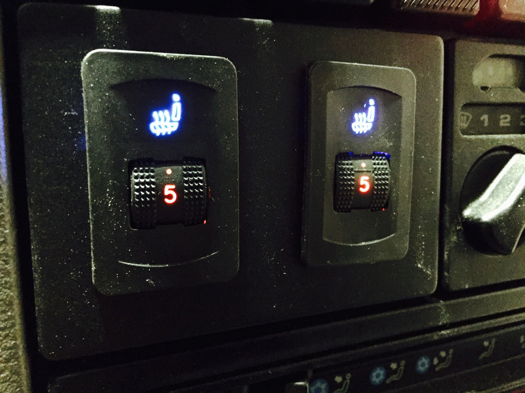 Seat heating kits