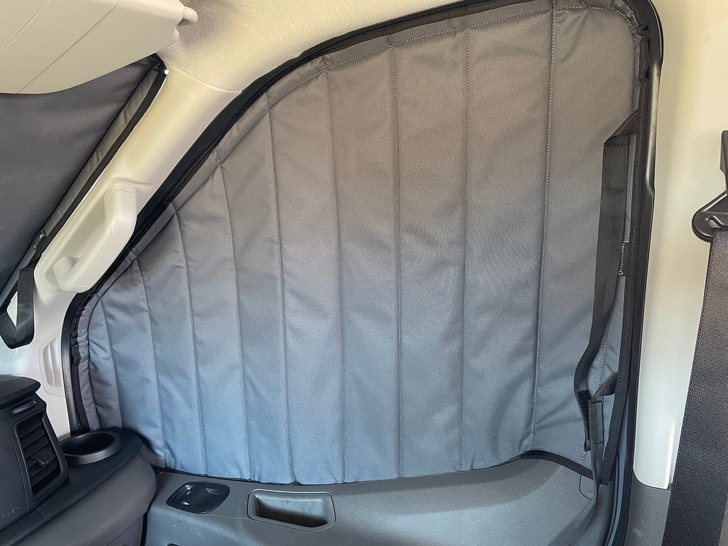 VanEssential Insulated Front Door Covers (Pair) for Ford Transit