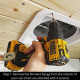 VanEssential insulated roof vent cover for MaxxAir/Fantastic Fans