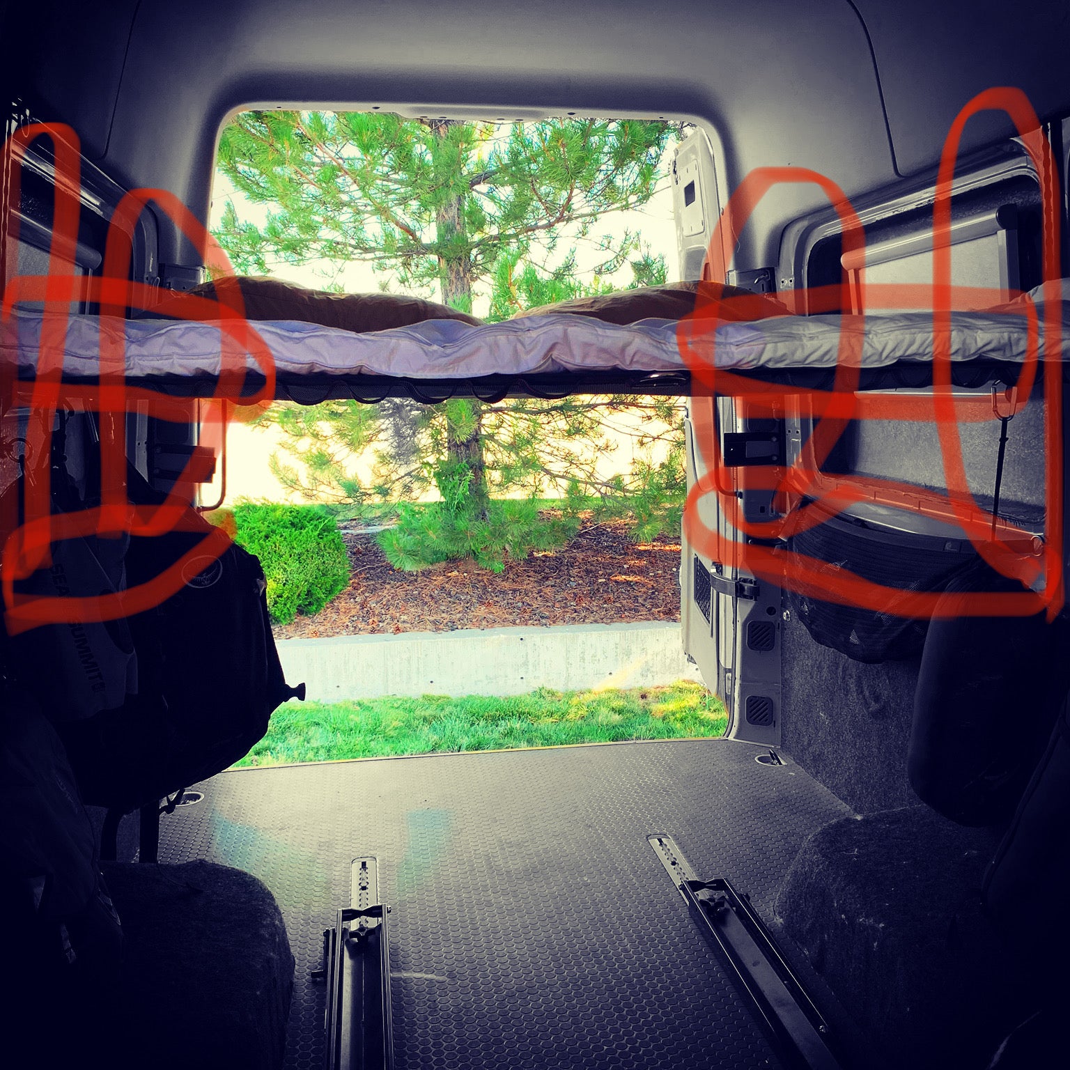 hängematte camper van Van Hammock – CaveVan