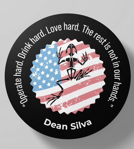 Dean Silva commemorative sticker