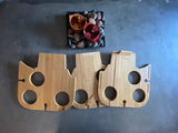Blemished Bamboo Snack Trays