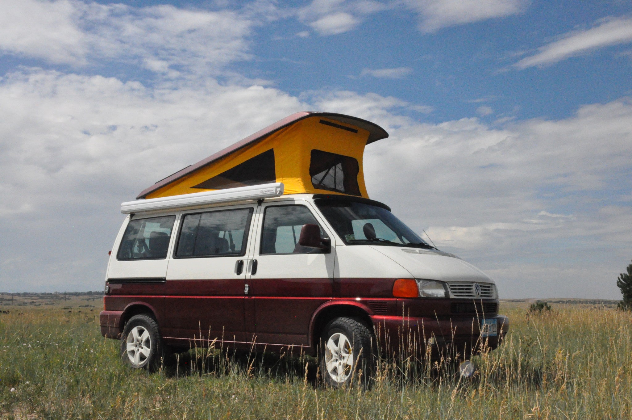 vw camper van tent Eurovan Winnebago full camper replacement tent fabric. – CaveVan